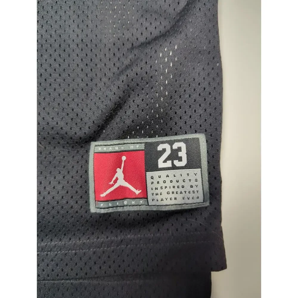 Nike Jordan 23 Kids Jersey Tank - Black/Red - A773-023 10-12 Yrs Distressed